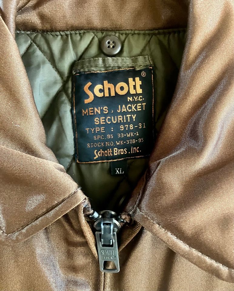 Schott Security Jacket - "Tresor Berlin"- Edition in Kupfer/Gold! in Berlin
