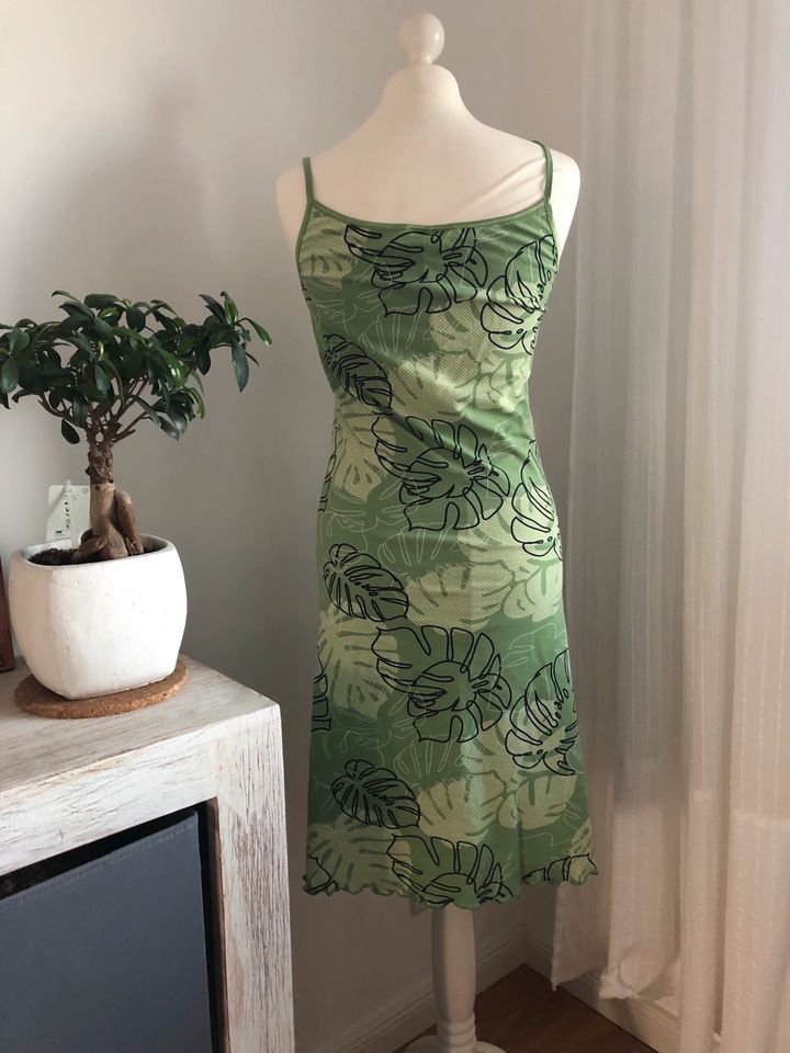 Tom Tailor Sommerkleid Minikleid Strandkleid Gr. L grün neuwertig in Rüdersdorf