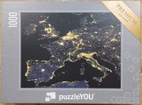Puzzle Lichter der Stadt Europa aus dem Weltraum YOU 1000 Teile Hessen - Bensheim Vorschau