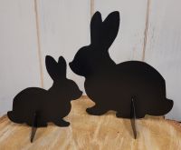 Hase Ostern Dekoration Metall Farbe Tier Frühling Kaninchen Figur Bayern - Eltmann Vorschau