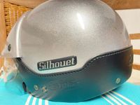 Retro Motoroller Helm Silhouet GPA, Silber/Leder, S Baden-Württemberg - Amtzell Vorschau