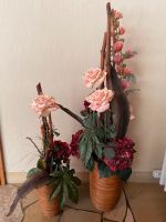 2 Hochwertige Seidengestecke mit Vase Grätz Garten Nordrhein-Westfalen - Bünde Vorschau