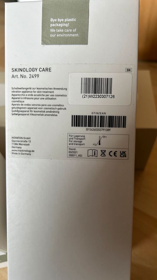 SKINOLOGY Care Schallwellengerät Muskulatur Hautstraffung QVC in Ziegelroda