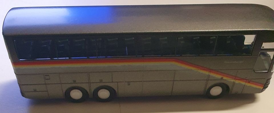 Herpa Bus Reiser Setra Kässbohrer S 315 HDH Grau 1:87 OVP in Schwarmstedt