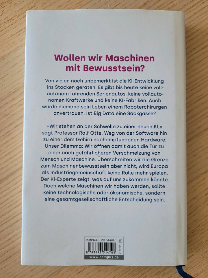 ⭐NEUw.⭐Ralf Otte: Maschinenbewusstsein. KI künstliche Intelligenz in Stuttgart