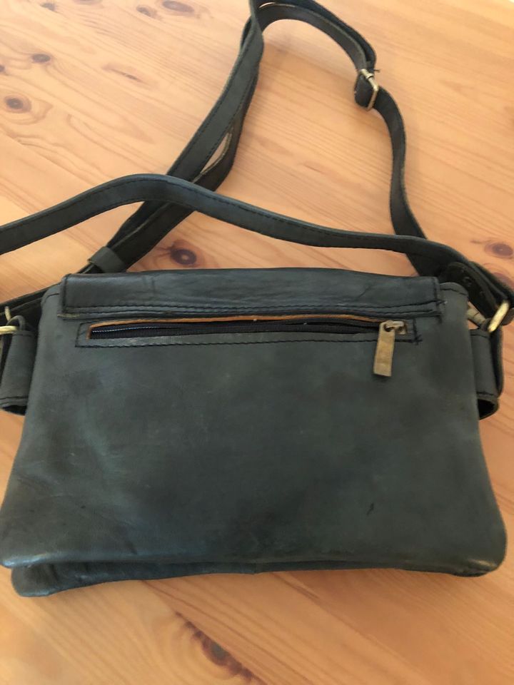 Echt Leder Tasche vintage boho chic in Saarbrücken