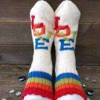 Handgestrickte Socken, Gestrickte Homesocks Bayern - Eichenau Vorschau