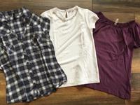 2 T-Shirts , 1 kurze Bluse in Gr. S, von Orsay, Multiblu Niedersachsen - Landesbergen Vorschau