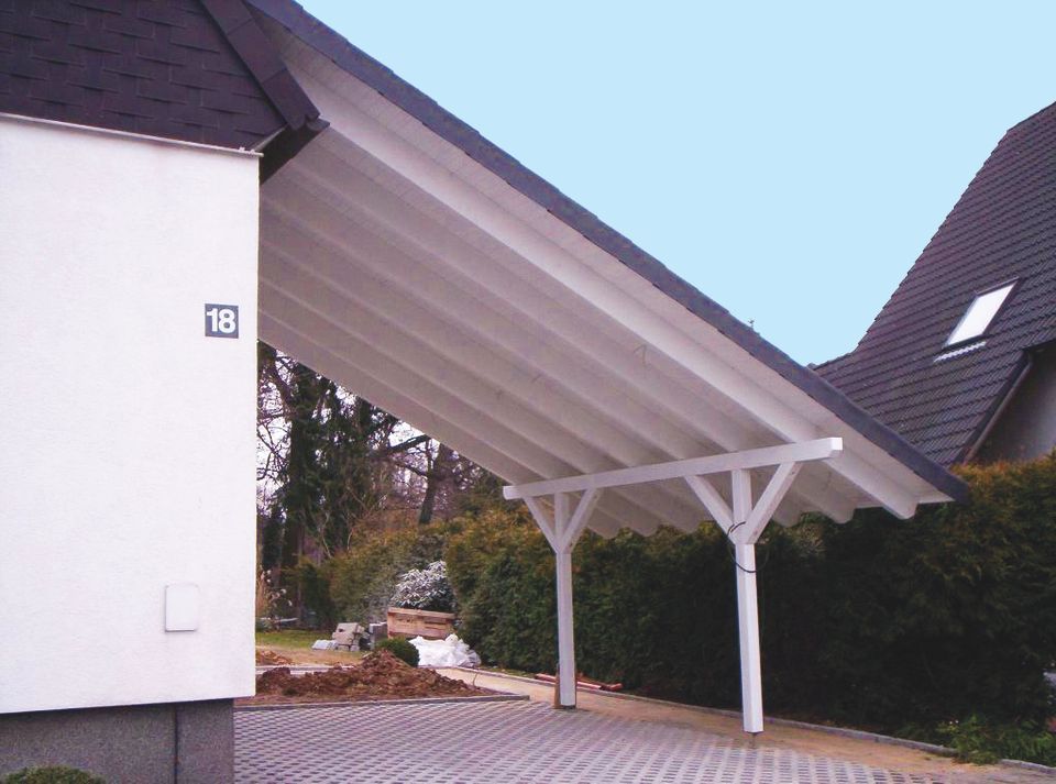 Carport Leimholz BSH Doppelcarport Gartenhaus Terrassendach in Löhne