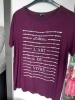 Amisu Shirt Tshirt Pailetten L / XL Köln - Roggendorf/Thenhoven Vorschau