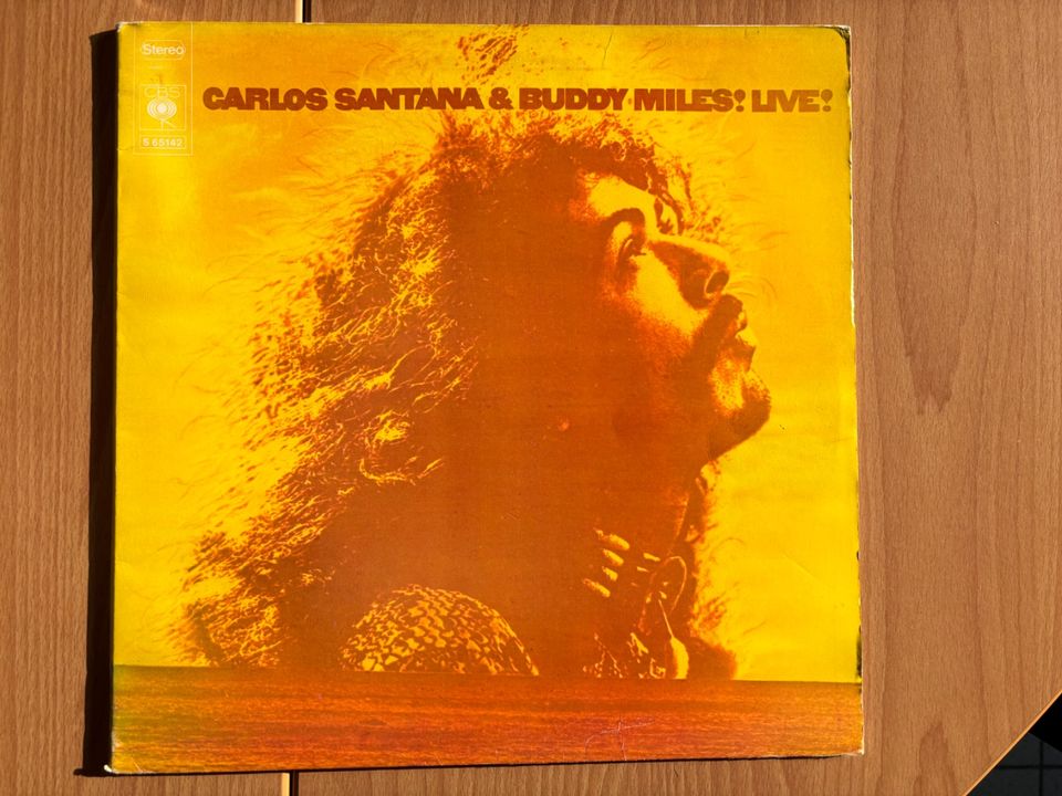 Carlos Santana & Buddy Miles! Lieve! LP Vinyl in Eschweiler