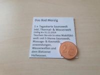 Das Bad Merzig Gutschein Tageskarte Bad, Therme & Sauna Saarland - Bous Vorschau