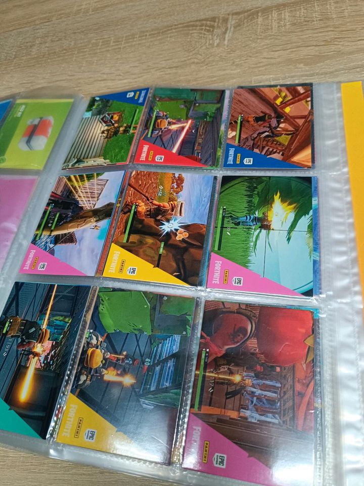 Fortnite Buch und Sammelalbum inkl Karten in Aalen