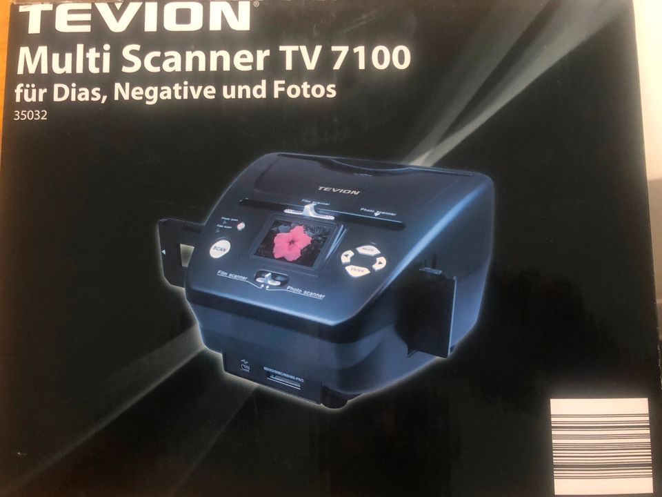 DIAS und BILDER Multiscanner Tevion TV 7100 NEU in Nürnberg (Mittelfr)