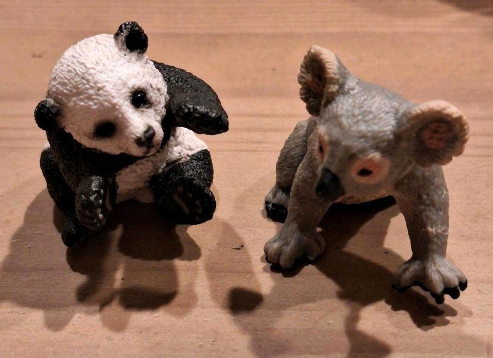 Schleich Tiere Koala Panda Affe Löwe in Walpernhain