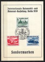 Deutsches Reich Intern. Automobilausstellung Berlin1933 Niedersachsen - Dannenberg (Elbe) Vorschau