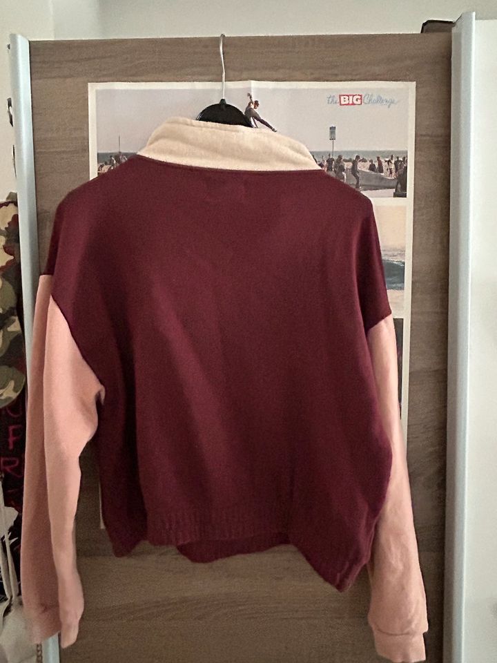 Cropped Sweatshirt mit Reißverschluss in Arnstein