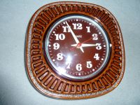 Wanduhr Uhr Junghans Quarz W756 Keramik braun 70erJ. Vintage sgZ Hamburg-Nord - Hamburg Winterhude Vorschau