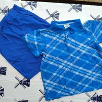 Shorts + Poloshirt Gr. 128/134 Vögele + Yigga blau Nordrhein-Westfalen - Neuenkirchen Vorschau