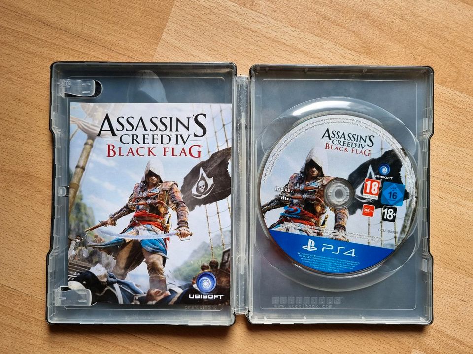 Assassins Creed IV Black Flag Special Steelbook Edition PS4 Spiel in Offenbach