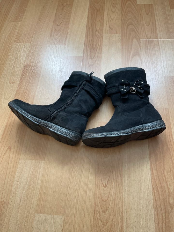 Schwarze Kinder Stiefel, Größe 30 in Dresden