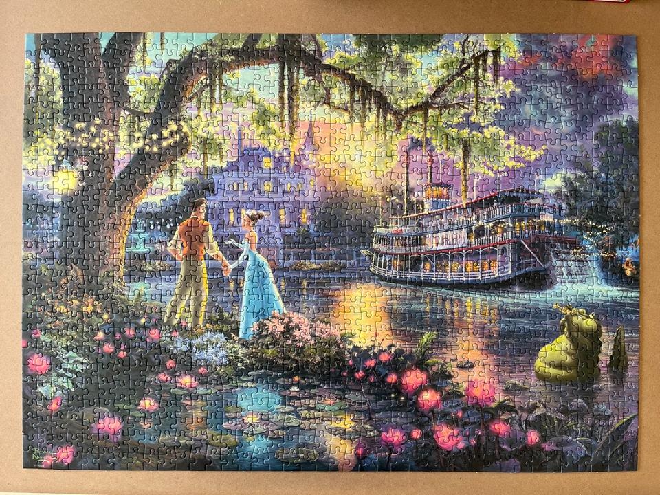 Schmidt Puzzle 1000 57527 Kinkade Disney Prinzessin in Neunkirchen Siegerland