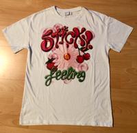 TShirt kurzarm Bershka Gr. S/M Klipphausen - Weistropp Vorschau