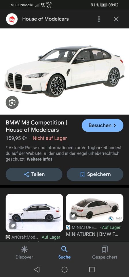 SUCHE diese bmw's 1 :18 in Schotten