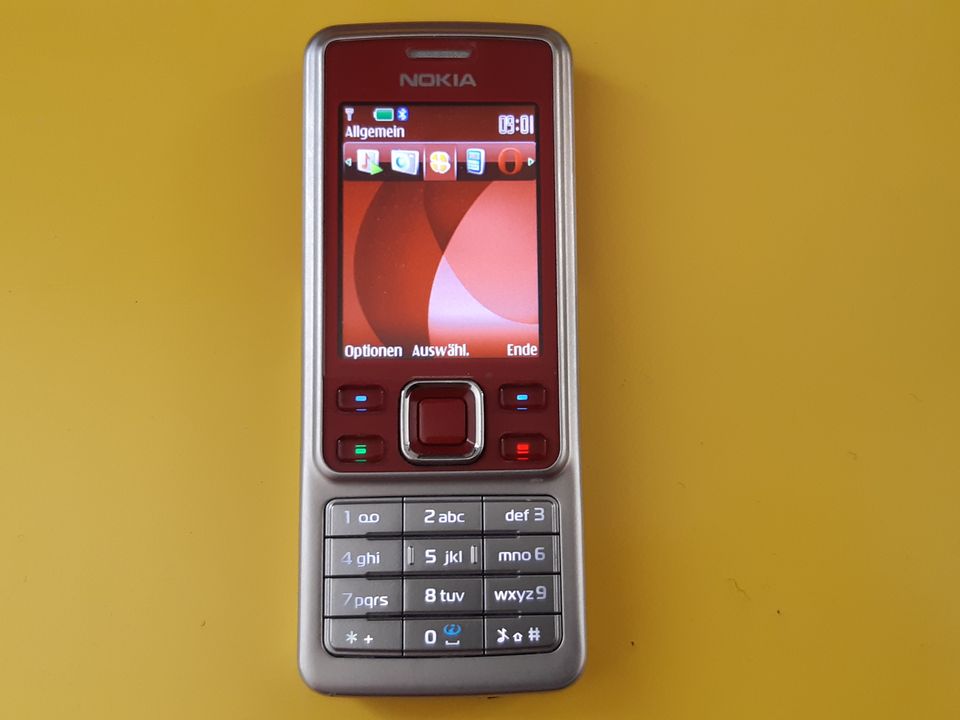 NOKIA HANDY 6300 red (Edge,Bluetooth,Kamera,usw.)- ohne Simlock- in Frankfurt am Main