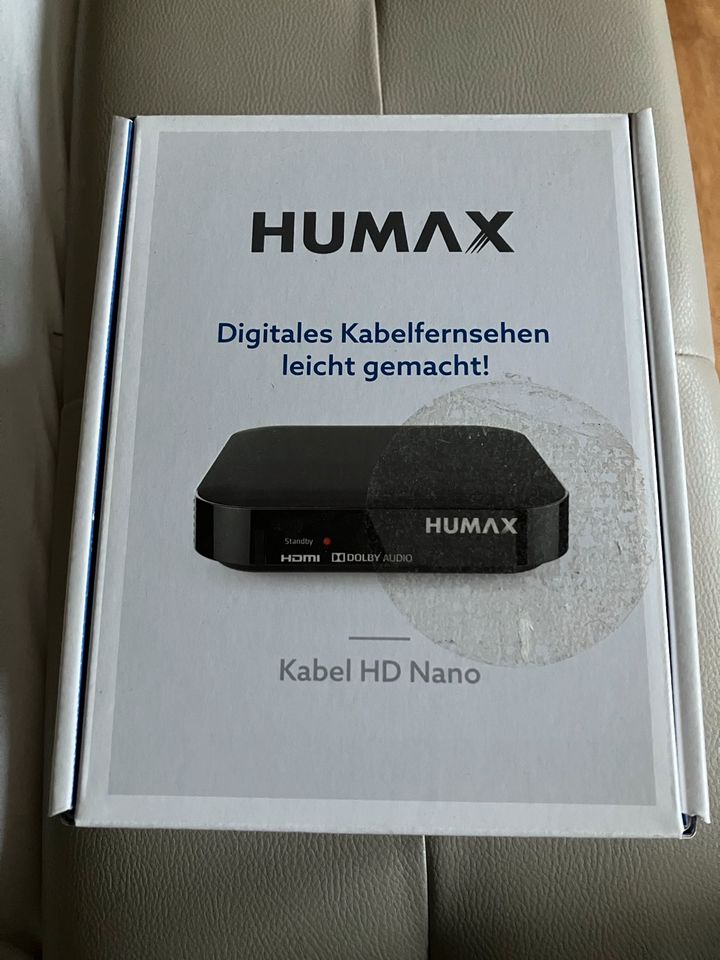 Digitaler HD Kabel Receiver von HUMAX in Gammelsdorf