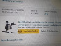 Rudertrainer zu verkaufen(Np.379 Euro) Brandenburg - Hoppegarten Vorschau