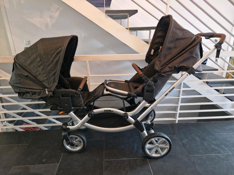 ABC Zoom Air Geschwisterkinderwagen in Sprockhövel