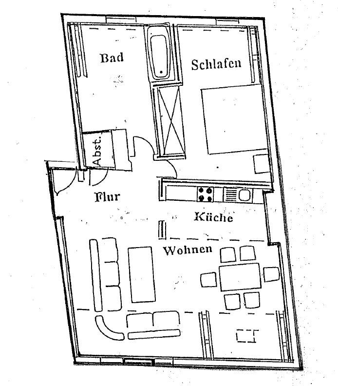 (51) 2-Raumwohnung in der Uhlandstr. 7 in 39108 Magdeburg OT Stadtfeld Ost in Magdeburg