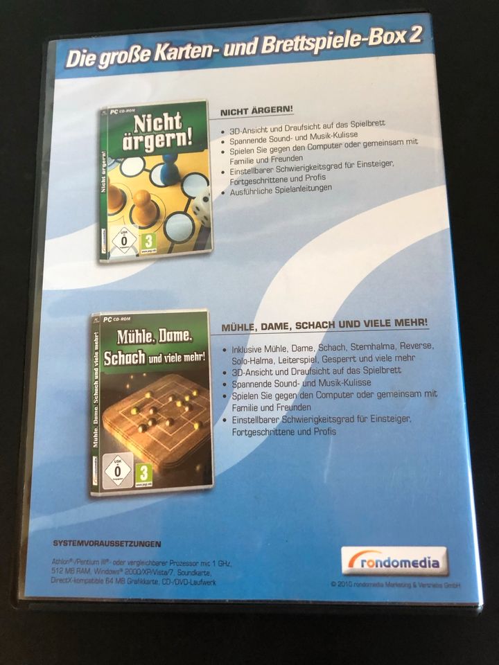 PC-Spiel Die große Karten- und Brettspiele-Box in Efringen-Kirchen