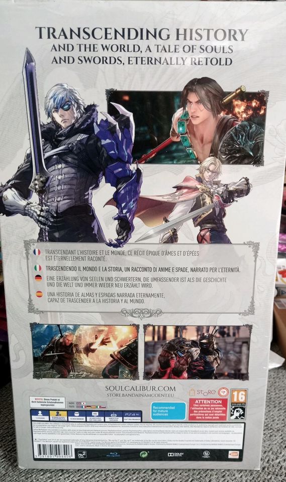 Soulcalibur 6 silver edition ps4 ovp in Augsburg