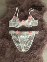 Dessous Set weiß Aja Spitze mit Blumen Hochzeitsdessous Baden-Württemberg - Mannheim Vorschau