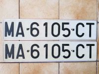 Satz alte Malaga-Autokennzeichen MA-6105-CT Herzogtum Lauenburg - Lauenburg Vorschau