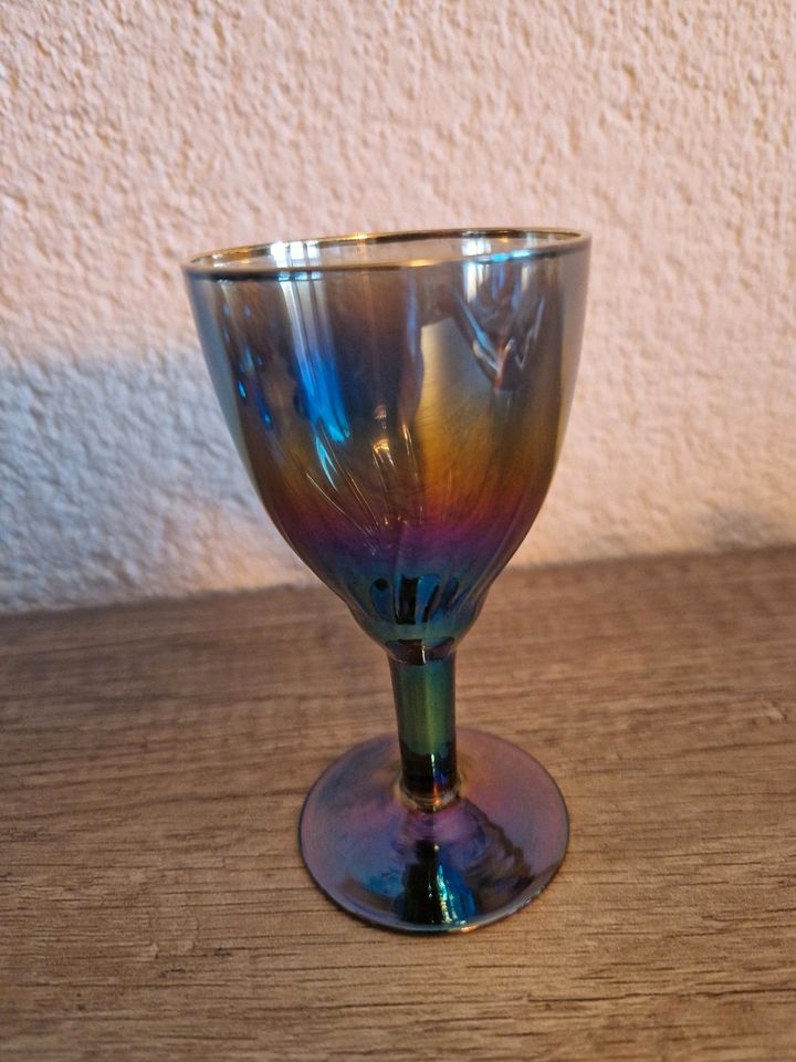 Rainbow Gablet Karafe mit 5Schnaps und 8 Likör Gläser in Trier