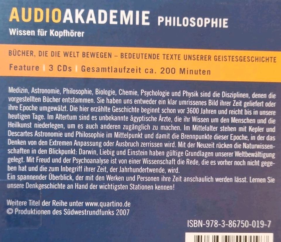 Audioakademie Audio Akademie Mensch Gehirn Bücher Deutsch Kanzler in Hamburg