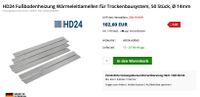 Fußbodenheizung Wärmeleitlamellen für Trockenbausystem (50 Stück) Hessen - Biedenkopf Vorschau