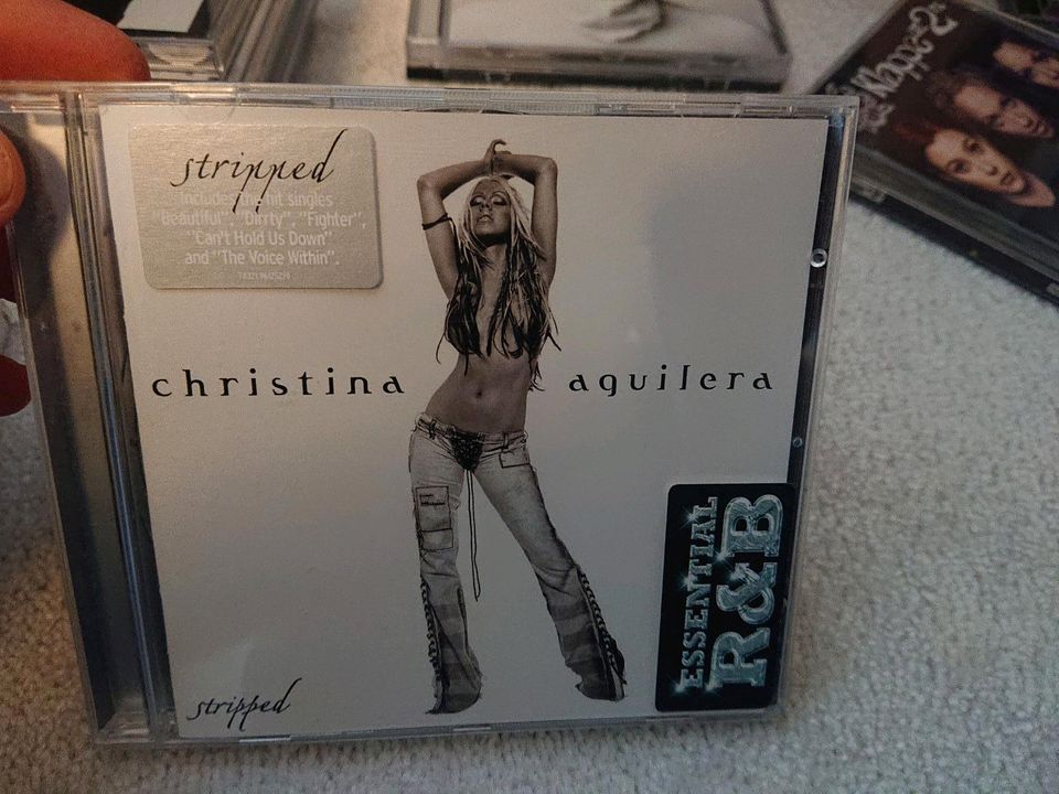 CDs, Sasha, Backstreet Boys, Christina Aguilera, Britney Spears in Leipzig