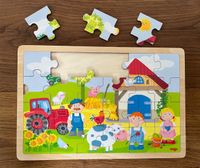 Puzzle Holz Haba, 24 Teile, Bauernhof Nordrhein-Westfalen - Ostbevern Vorschau