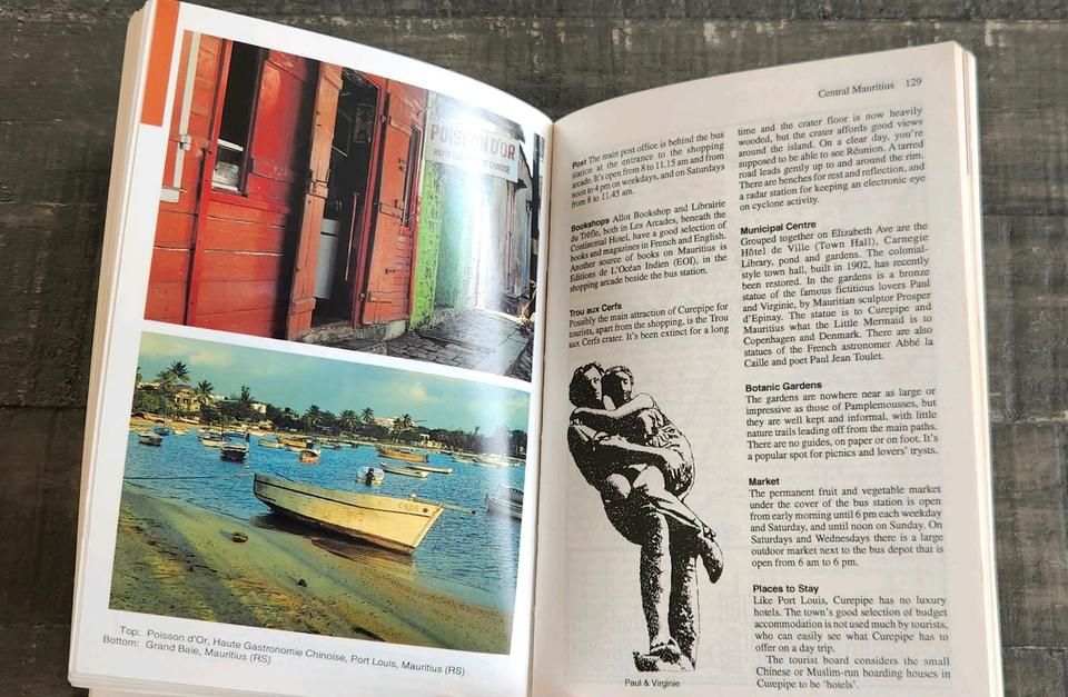 Mauritius, Réunion & Seychellen, englischsprachiges Buch von 1993 in Schnakenbek