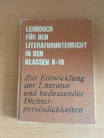Lehrbuch für den Literaturunterricht in den Klassen 8-10 Goethe S Sachsen-Anhalt - Salzwedel Vorschau