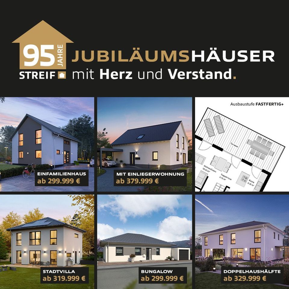 * 95 Jahre STREIF - Jubiläumshaus CITY L die Stadtvilla * in Bochum