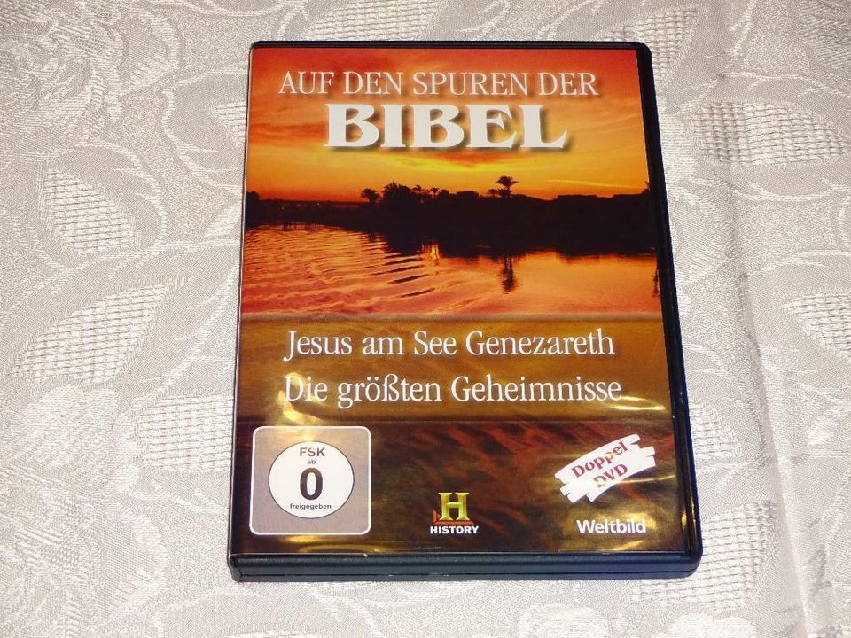 Auf den Spuren der Bibel Doppel-DVD NEU in Uersfeld