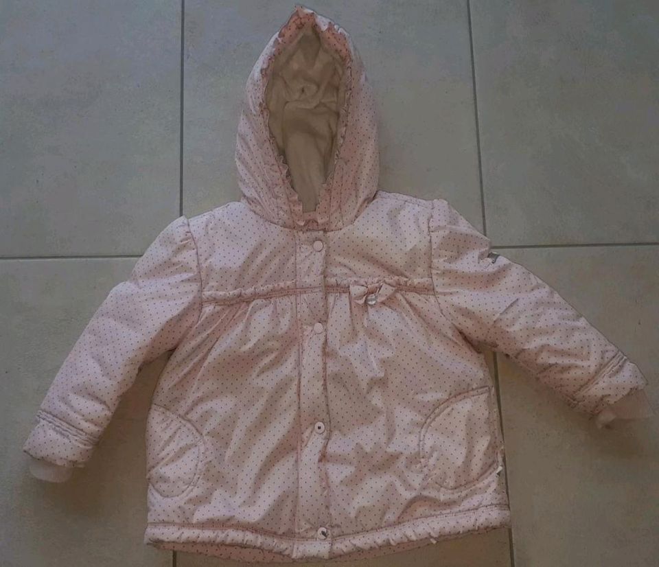 KANZ Jacke Winterjacke Gr. 86 rosa Mädchen in Rudersberg