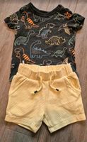 Sommerset T-Shirt und kurze Hose C&A Gr. 74 Dino Dresden - Radeberger Vorstadt Vorschau