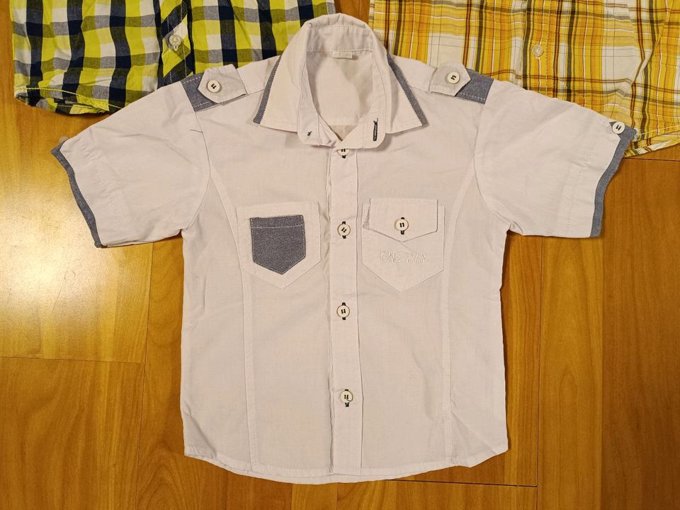 Hemd Hemden Junge H&M C&A Gr.110 in Lalling