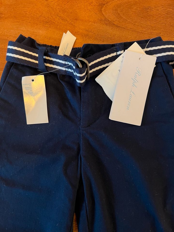 Polo Ralph Laufen Hemd und Hose Set Baby blau mit Logo Größe 12 M in Sindelfingen